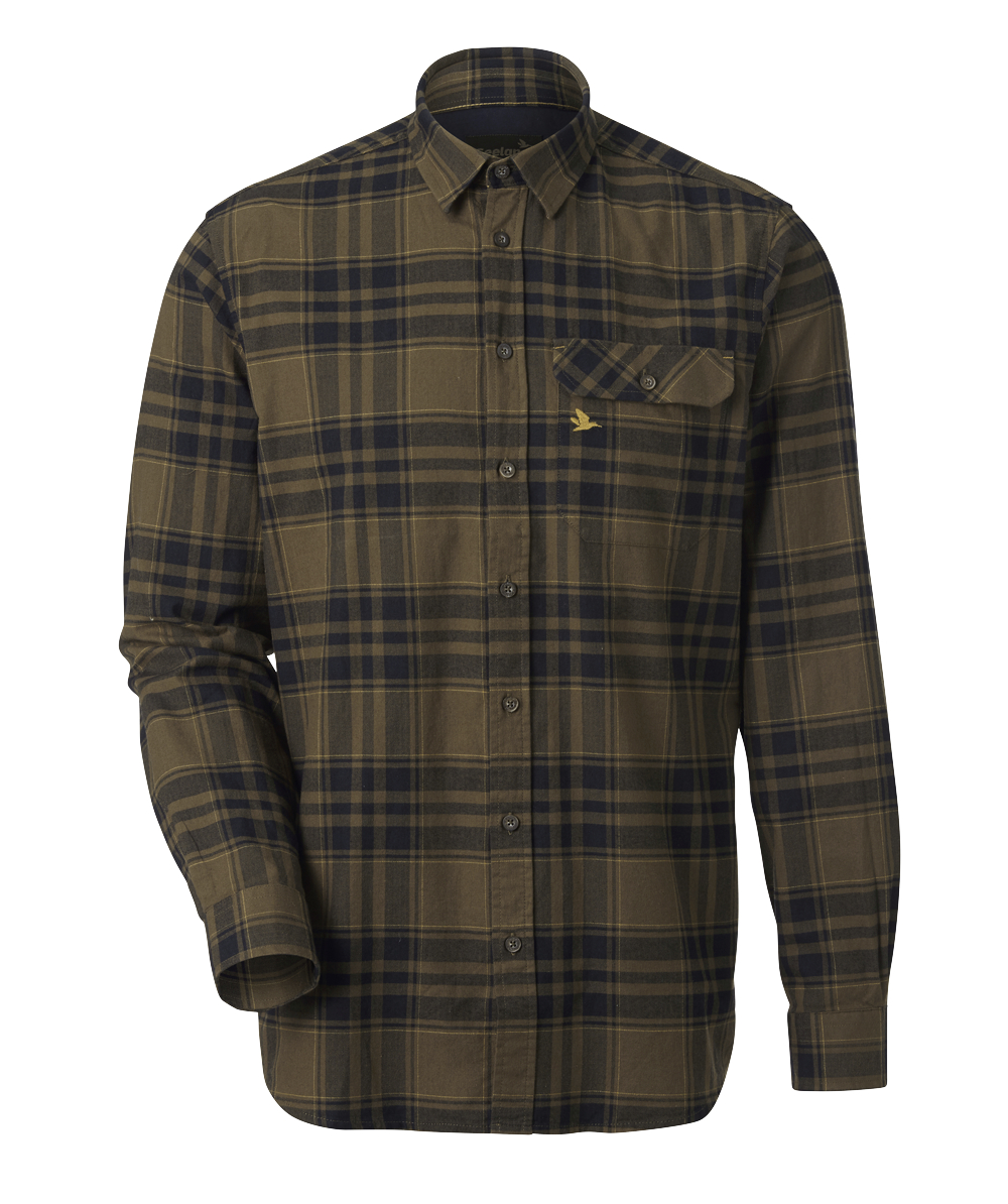 Chemise en flanelle Seeland Highseat vert, vert, XXSL1410169