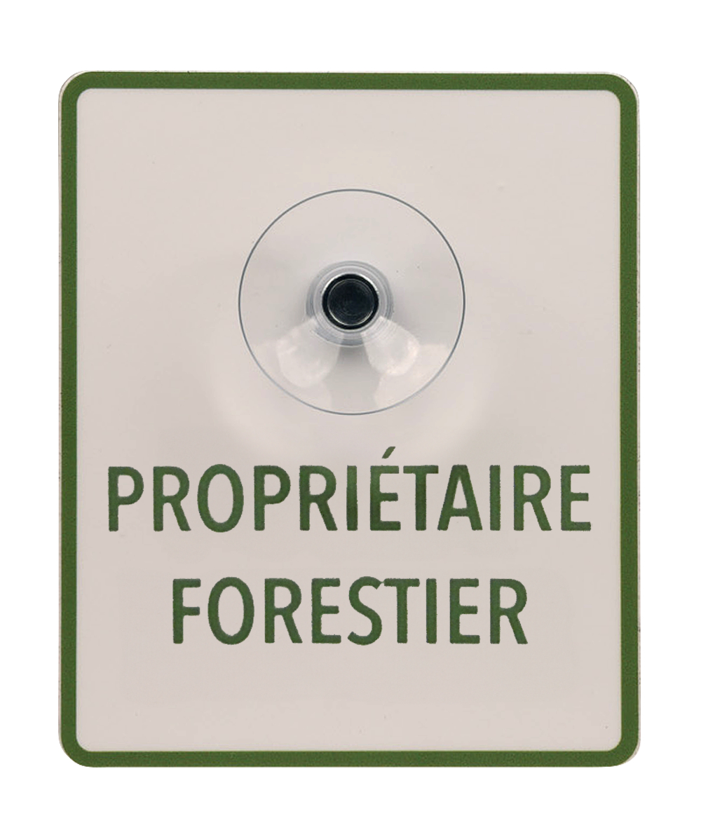 Plaquette de service FR Propritaire forestier, XX9773-02-FR